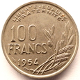 FRANCJA - 100 FRANKÓW -  1954