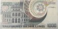 AUSTRIA - 1000 SCHILLING - 1983