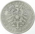 NIEMCY - PRUSY - 2 MARKI - 1877 - C - WILHELM I (3)