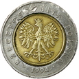 POLSKA  - 5 ZŁOTYCH - 1994 - DESTRUKT