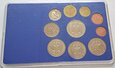 NIEMCY - RFN - SET MENNICZY - 1,2,5,10,50 PFENNIG, 1,2,2,2,5 MARK 1979