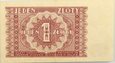 POLSKA - 1 ZŁOTY - 1946