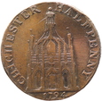 WIELKA BRYTANIA - CHICHESTER HALF PENNY - 1794 - RZADKA