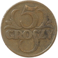 POLSKA - 5 GROSZY - 1925