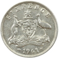 AUSTRALIA - 6 PENSÓW - 1961