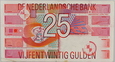 HOLANDIA - 25 GULDENÓW - 1989
