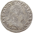 FRANCJA - 10 SOLS - 1/8 ECU - LUDWIK XIV - 1706 AA