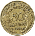 FRANCJA - 50 CENTYMÓW - 1932