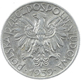 POLSKA - 5 ZŁOTYCH - RYBAK - 1959 (3)