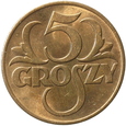 POLSKA - 5 GROSZY - 1938 (8)