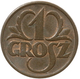 POLSKA - 1 GROSZ - 1937