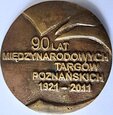 MEDAL - 90-lecie MIĘDZYNARODOWYCH TARGÓW POZNAŃSKICH - 2011