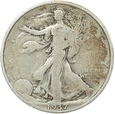 USA - 1/2 DOLARA - WALKING LIBERTY - BOGINI WOLNOŚCI - 1937