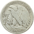 USA - 1/2 DOLARA - WALKING LIBERTY - BOGINI WOLNOŚCI - 1937