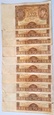 POLSKA - ZESTAW BANKNOTÓW - 100 ZŁOTYCH - 10 SZTUK - 1932, 1934 (1)