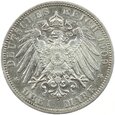 NIEMCY - PRUSY - 3 MARKI - WILHELM II - 1909 (5)