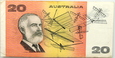 AUSTRALIA - 20 DOLARÓW - 1991