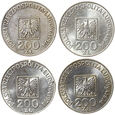 POLSKA - 200 ZŁOTYCH - 1974 - MAPA - 4 SZT. (7)