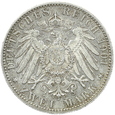 NIEMCY - WIRTEMBERGIA - 2 MARKI - WILHELM II - 1901