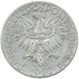 POLSKA - PRL - 5 ZŁOTYCH - RYBAK - 1960