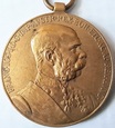 AUSTRO-WĘGRY - MEDAL SIGNUM MEMORIAE - 1848-1898