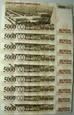 TURCJA - 5 000 000  LIR - 1997 - LOT 9 BANKNOTÓW - STAN I-