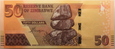 ZIMBABWE - 50 DOLARÓW - 2020