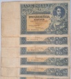 POLSKA - ZESTAW BANKNOTÓW - 20 ZŁOTYCH - 10 SZTUK - 1931 (1)