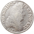 FRANCJA - 1/2 ECU - LUDWIK XIV -  1690