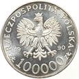 POLSKA - 100 000 ZŁOTYCH - 1990 - A (1)