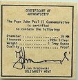 POLSKA - MEDAL - JAN PAWEŁ II  - SREBRO - SOLIDARITY MINT