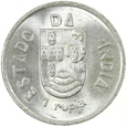 INDIE PORTUGALSKIE - 1 RUPIA - 1935 (2)