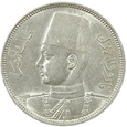 EGIPT - 5 PIASTRÓW - FARUK I - 1939