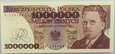 POLSKA - 1 000 000 ZŁOTYCH - Ser. E - 1991