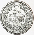 LIBAN - 50 PIASTRÓW - 1952