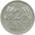 NIEMCY - RFN - 2 MARKI - 1951 J - RZADKIE (2)