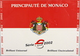  MONAKO - SET MENNICZY EURO 2002 - 8 MONET - BARDZO RZADKI