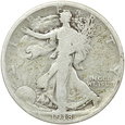 USA - 1/2 DOLARA - WALKING LIBERTY - BOGINI WOLNOŚCI - 1918