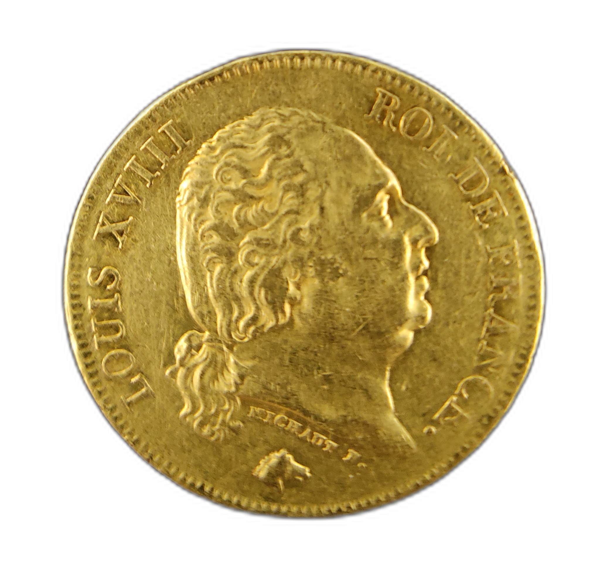 40 franków Louis XVIII - 1816 Q