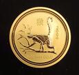 Złota moneta Australijski Lunar Rok Małpy 2004 1 oz