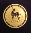 Złota moneta Australijski Lunar Rok Kozy 2003 1 oz