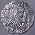 Zygmunt III Waza, trojak Ryga 1597 st.3+/2-