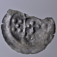 Zakon Krzyżacki, brakteat, 1236-1245, ramię z proporcem