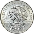 Meksyk - 25 Pesos 1968 - Igrzyska XIX Olimpiady - Srebro - STAN !