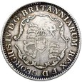 Indie Brytyjskie - Jerzy IV - 1/8 Dolara 1822 - Srebro - STAN !