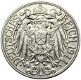 Niemcy - Cesarstwo - 25 Pfennig 1911 G - NIKIEL