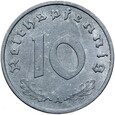 Niemcy - III Rzesza - 10 Reichspfennig 1945 A - cynk - STAN !