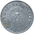 Niemcy - III Rzesza - 10 Reichspfennig 1945 A - cynk - STAN !