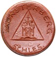 Munsterberg - Ziębice - 10 Pfennig BD (1921) - BRĄZOWA CERAMIKA