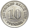 Niemcy - Cesarstwo - 10 Pfennig 1916 D - MIEDZIONIKIEL